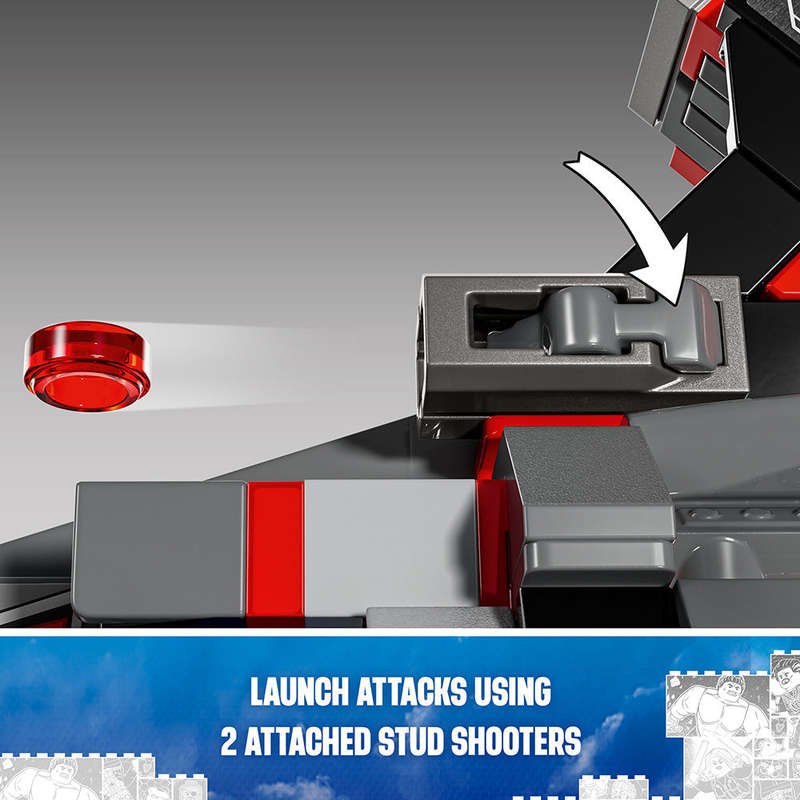 LEGO® Marvel Captain America vs. Red Hulk Battle Set 76292