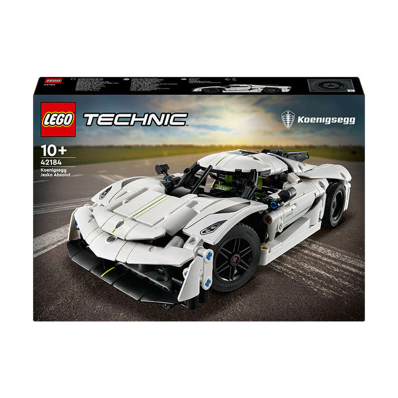 LEGO® Technic Koenigsegg Jesko Absolut White Hypercar 42184