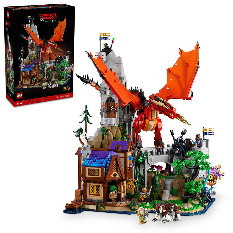 LEGO® Ideas Dungeons & Dragons: Red Dragons Tale Set 21348