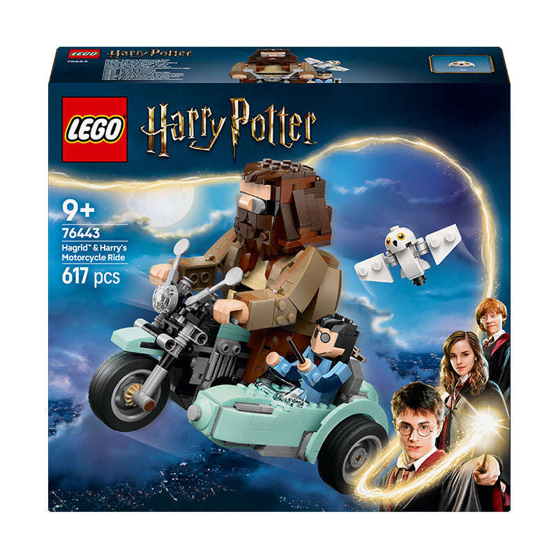 LEGO® Harry Potter Hagrid & Harrys Motorcycle Ride Toy 76443