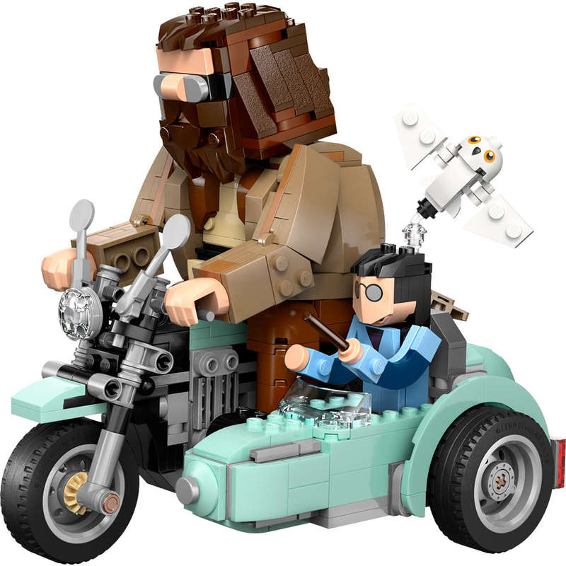 LEGO® Harry Potter Hagrid & Harrys Motorcycle Ride Toy 76443