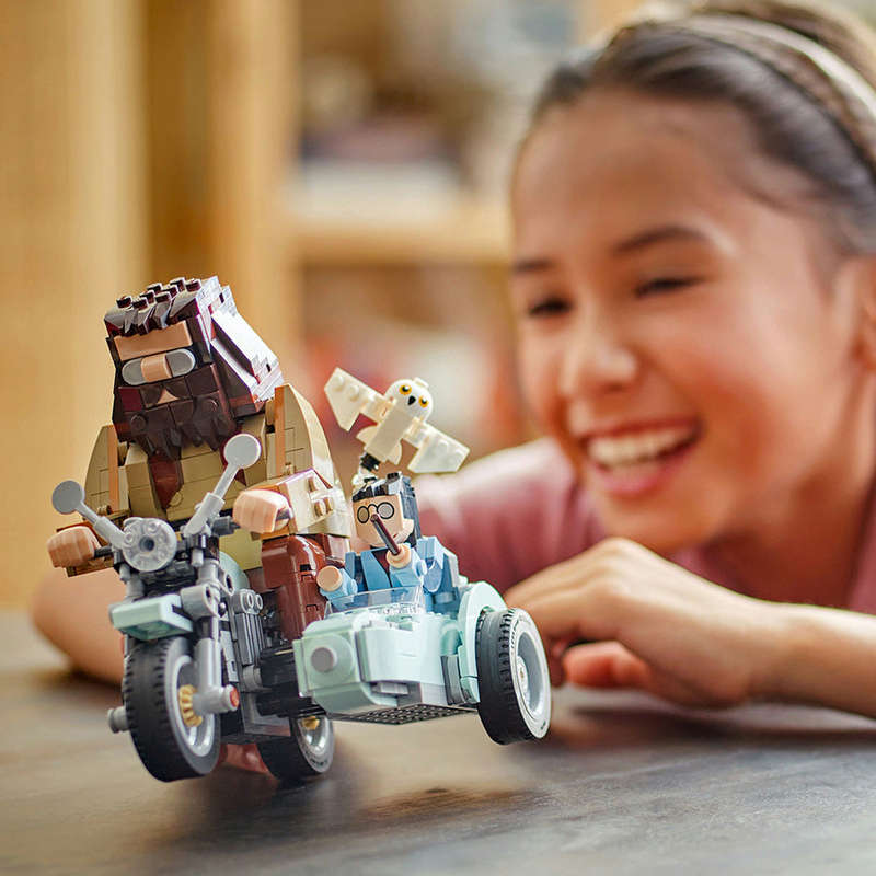 LEGO® Harry Potter Hagrid & Harrys Motorcycle Ride Toy 76443