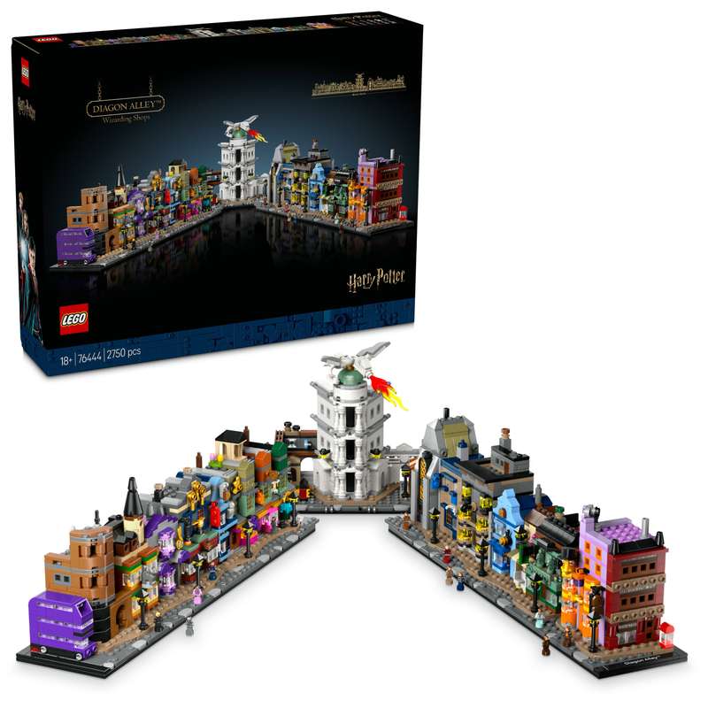 LEGO® Harry Potter Diagon Alley Wizarding Shops Set 76444
