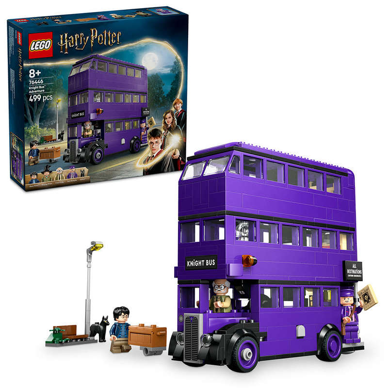 LEGO® Harry Potter Knight Bus Adventure, Magic Vehicle Toy 76446