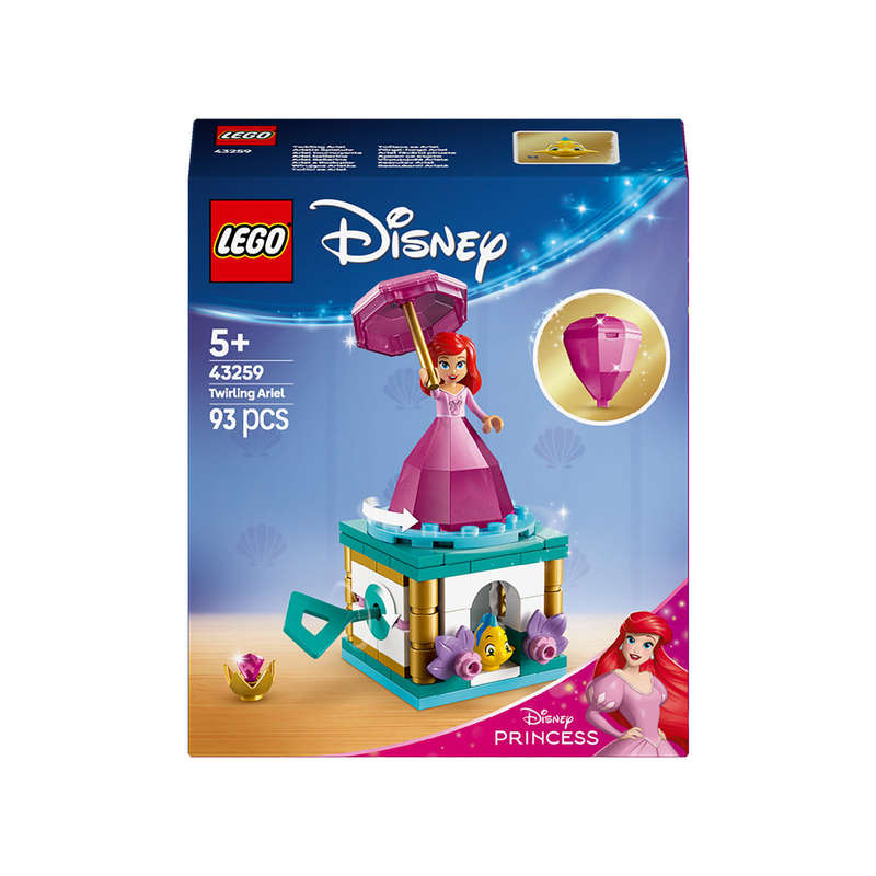 LEGO® | Disney Princess Twirling Ariel Building Toy Set 43259