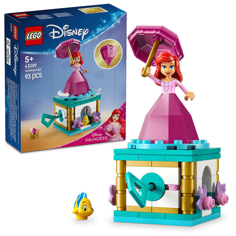 LEGO® | Disney Princess Twirling Ariel Building Toy Set 43259