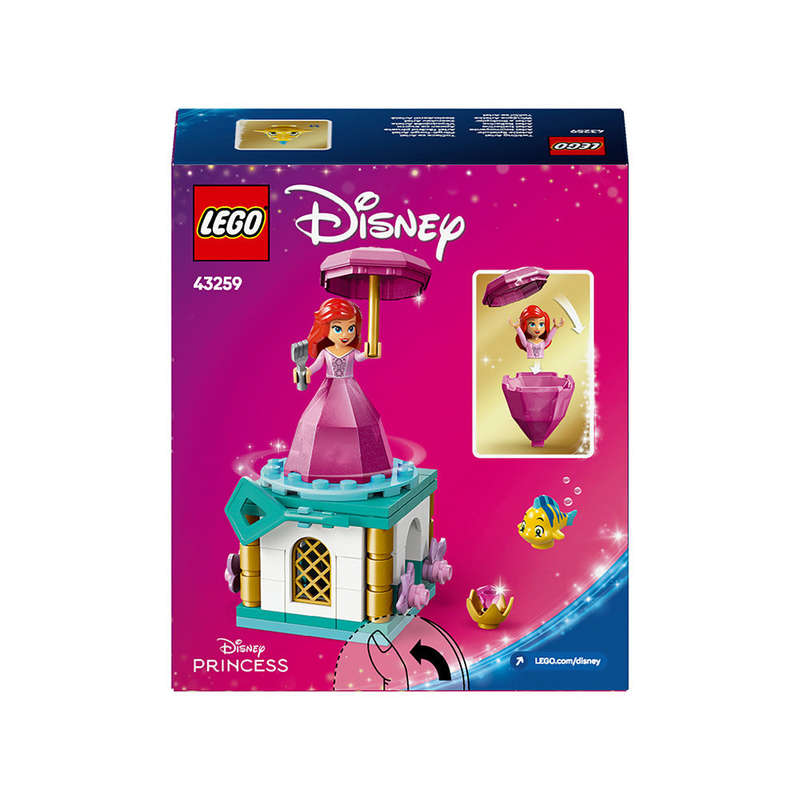 LEGO® | Disney Princess Twirling Ariel Building Toy Set 43259