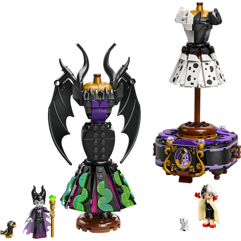 LEGO® ǀ Disney Villains Maleficents and Cruella De Vils Dresses 43262