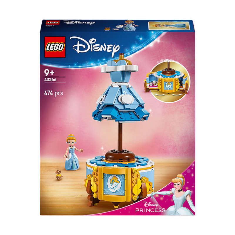 LEGO® ǀ Disney Princess Cinderellas Dress Building Kit with Character 43266