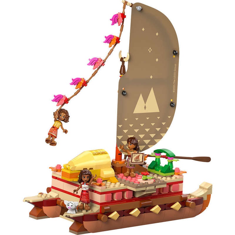 LEGO® ǀ Disney Princess Moanas Adventure Canoe Fantasy Toy Model Kit 43270