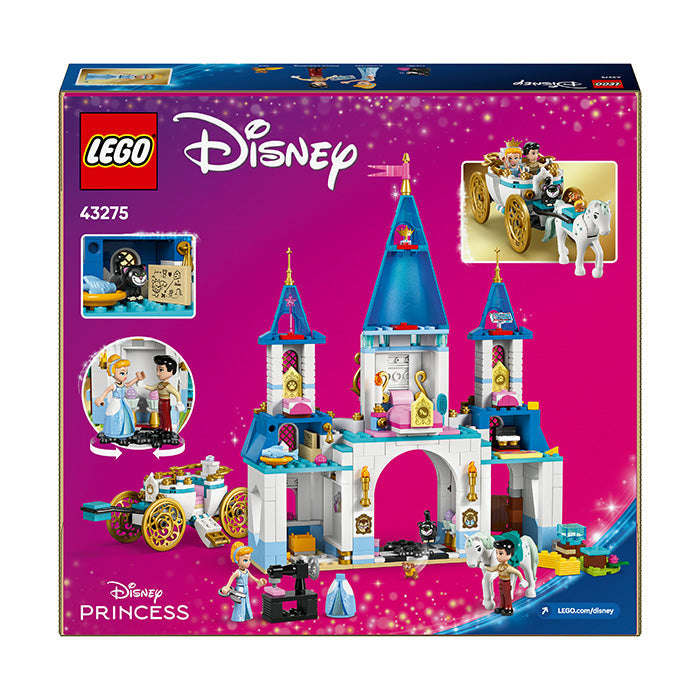 LEGO® | Disney Princess Cinderellas Castle & Horse Carriage 43275