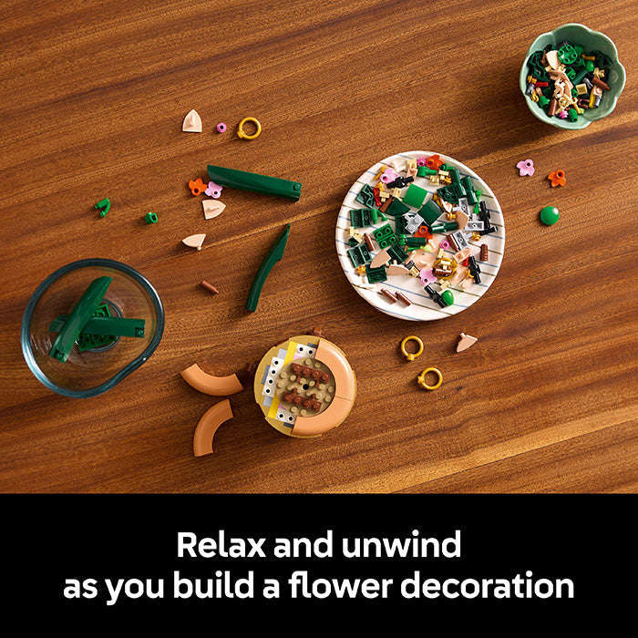 LEGO® ICONS Mini Orchid Artificial Plant Set 10343