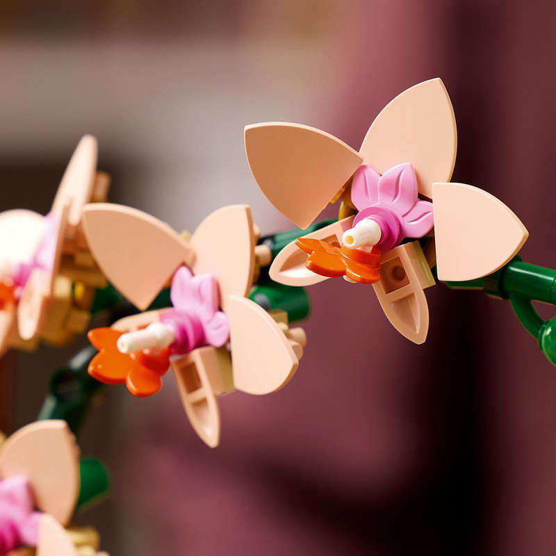 LEGO® ICONS Mini Orchid Artificial Plant Set 10343