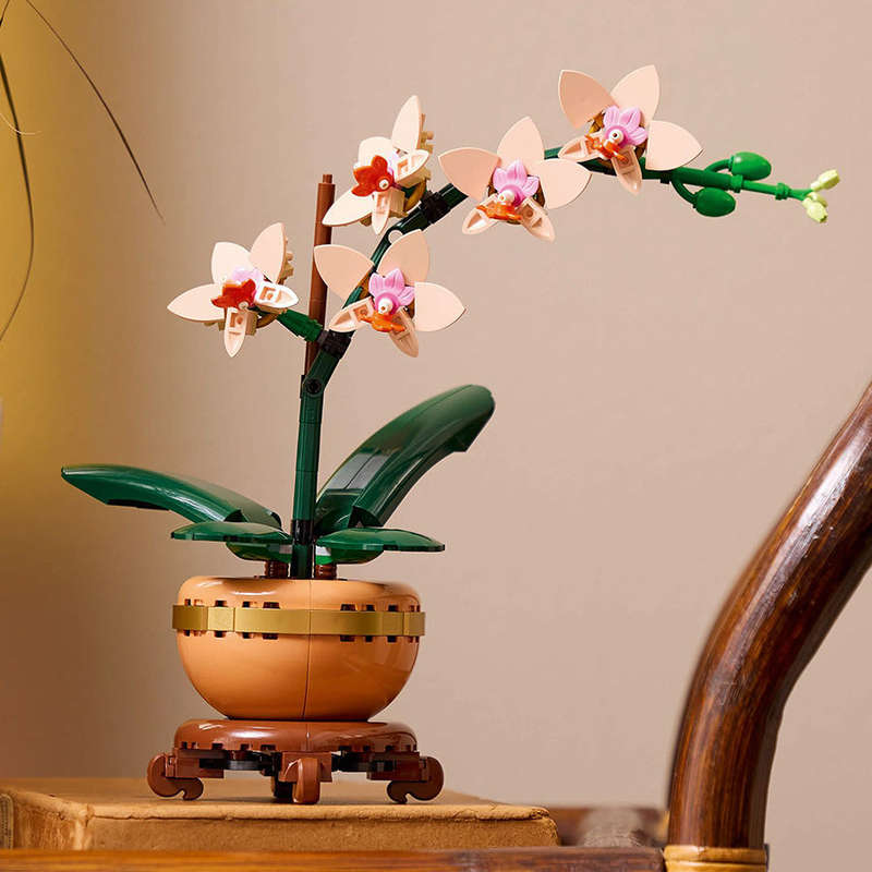 LEGO® ICONS Mini Orchid Artificial Plant Set 10343