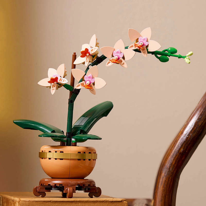 LEGO® ICONS Mini Orchid Artificial Plant Set 10343