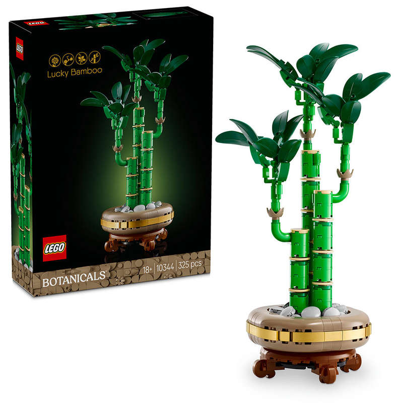 LEGO ICONS Botanicals Lucky Bamboo Plant Set 10344