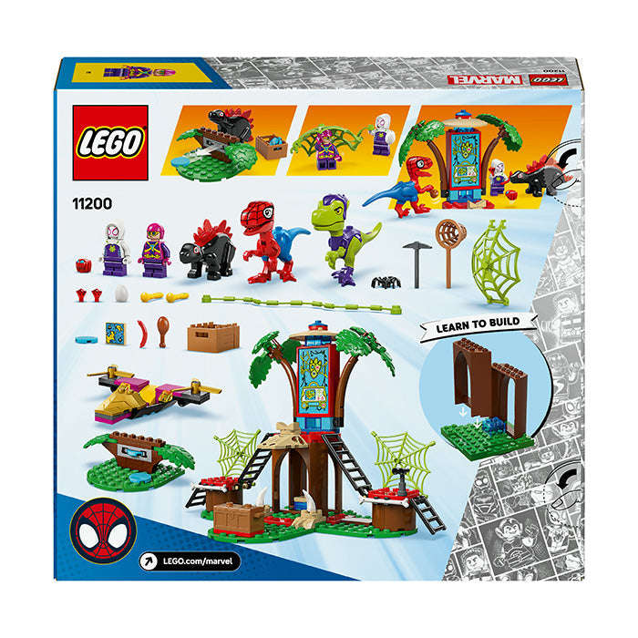 LEGO® Marvel Spidey And His Amazing Friends Spidey and Gobbys Raptor Battle at Tree House HQ ...