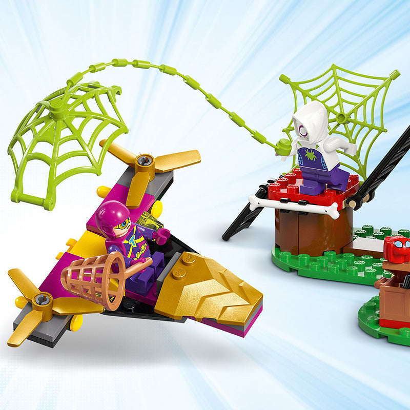 LEGO® Marvel Spidey And His Amazing Friends Spidey and Gobbys Raptor Battle at Tree House HQ ...