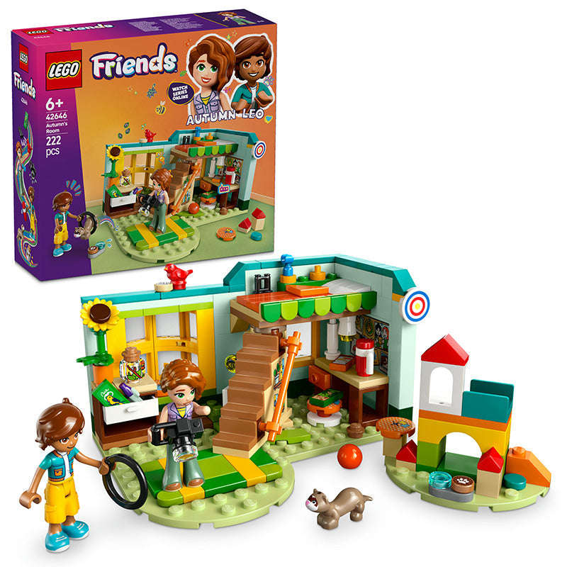 LEGO® Friends Autumns Room Pretend-Play Toy Building Set 42646