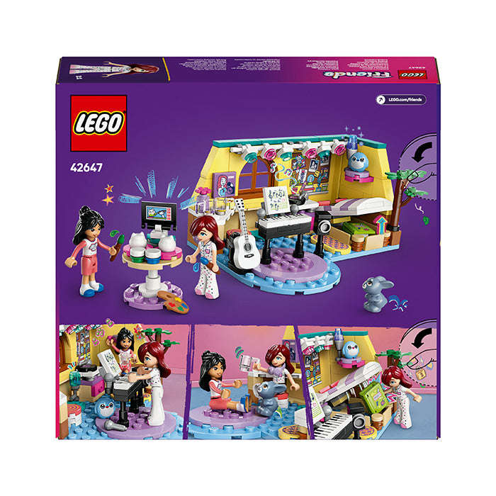 LEGO® Friends Paisleys Room Pretend Play Bedroom Playset 42647