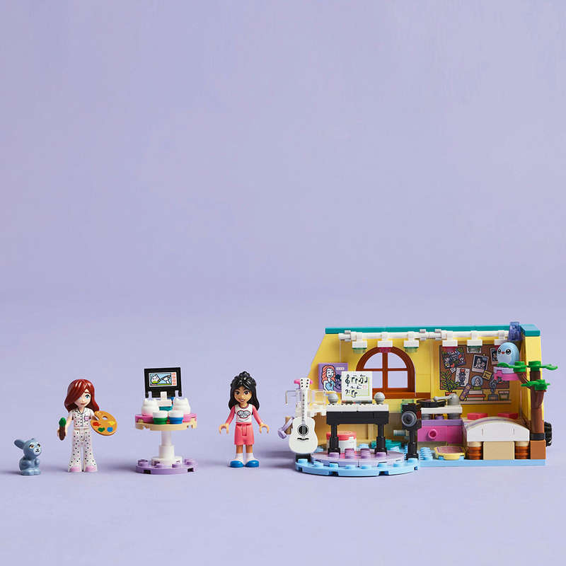 LEGO® Friends Paisleys Room Pretend Play Bedroom Playset 42647