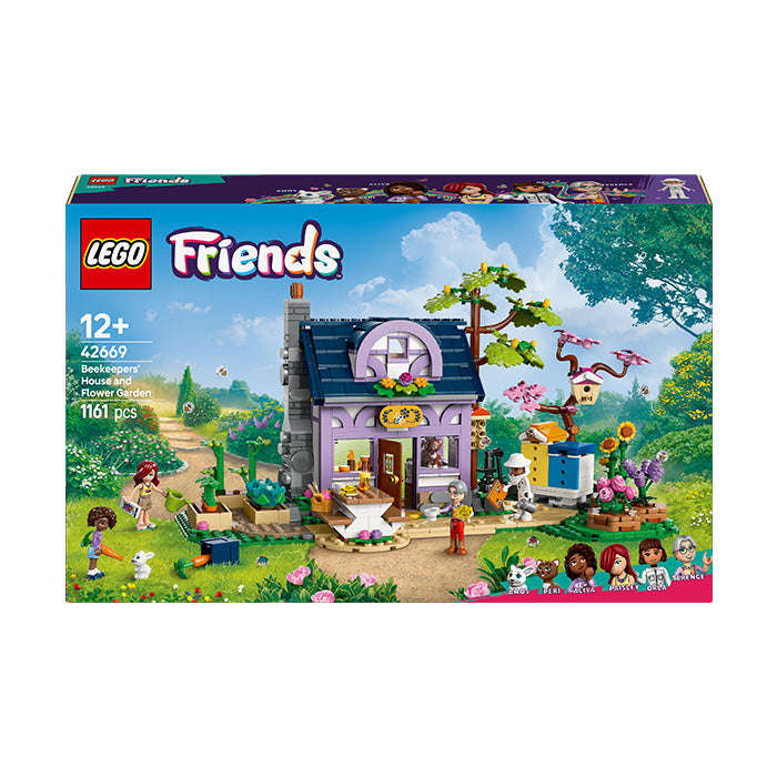 LEGO® Friends Beekeepers House and Flower Garden Building Kit 42669