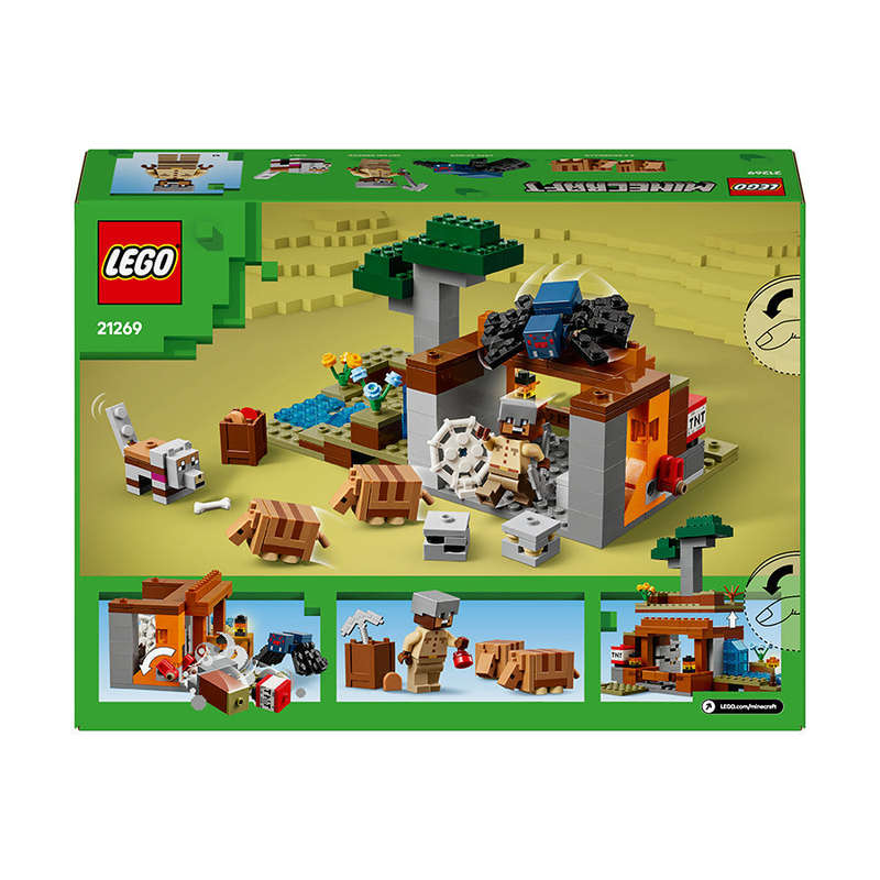 LEGO® Minecraft® The Armadillo Mine Expedition Toy Set 21269
