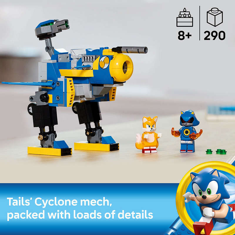 LEGO® Sonic the Hedgehog Cyclone vs. Metal Sonic Toys 77002