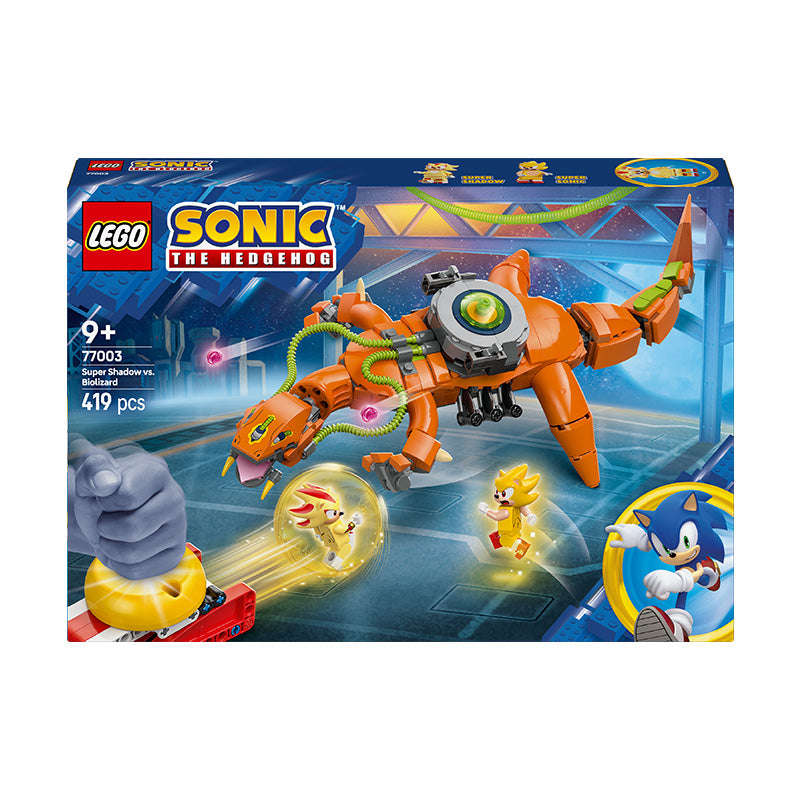 LEGO® Sonic the Hedgehog Super Shadow vs. Biolizard Gamer Gift Toy 77003