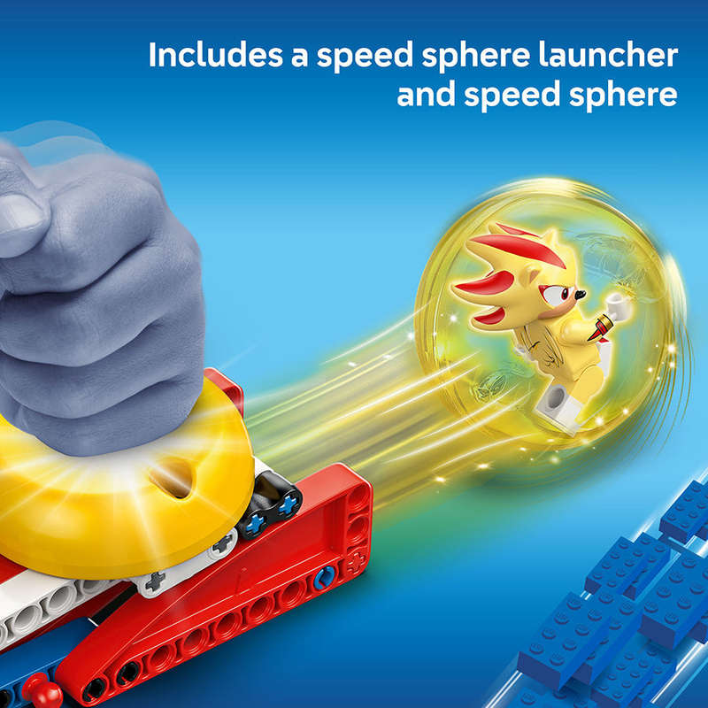 LEGO® Sonic the Hedgehog Super Shadow vs. Biolizard Gamer Gift Toy 77003