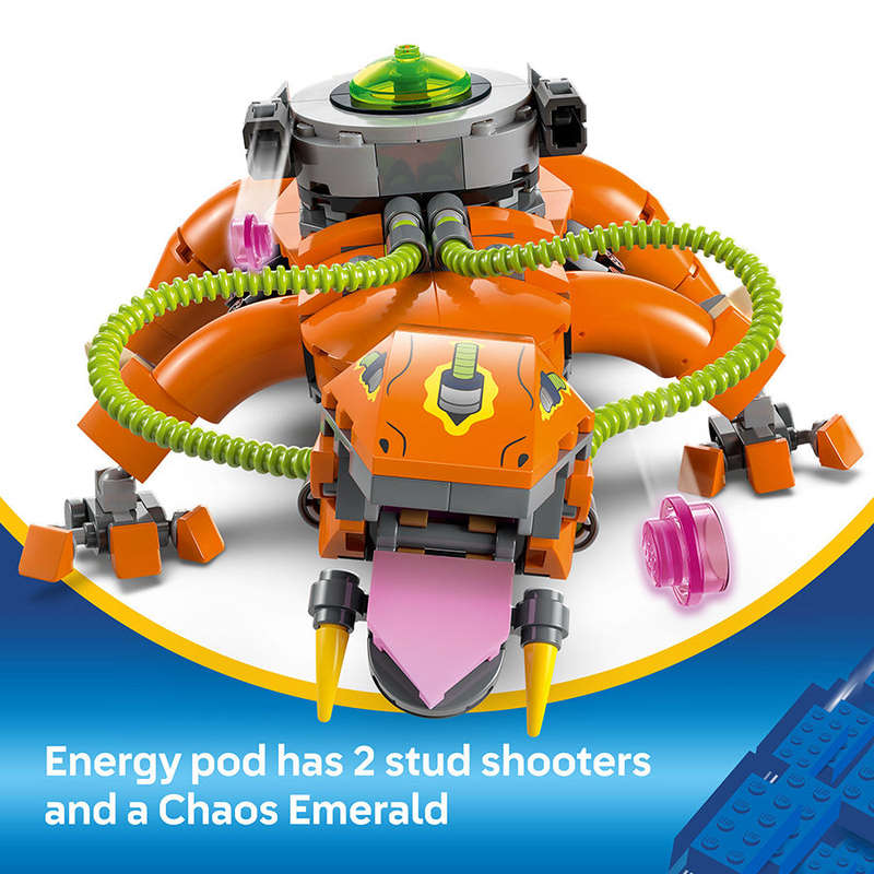 LEGO® Sonic the Hedgehog Super Shadow vs. Biolizard Gamer Gift Toy 77003