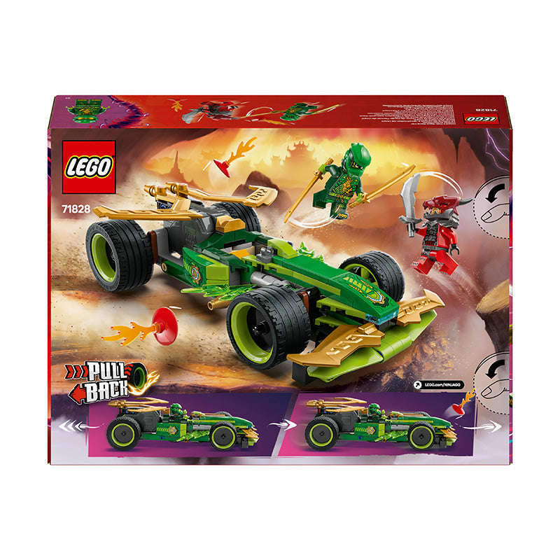 LEGO® NINJAGO® Lloyds Pull-Back Race Car Toy, Ninja Set 71828