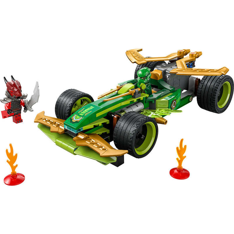 LEGO® NINJAGO® Lloyds Pull-Back Race Car Toy, Ninja Set 71828