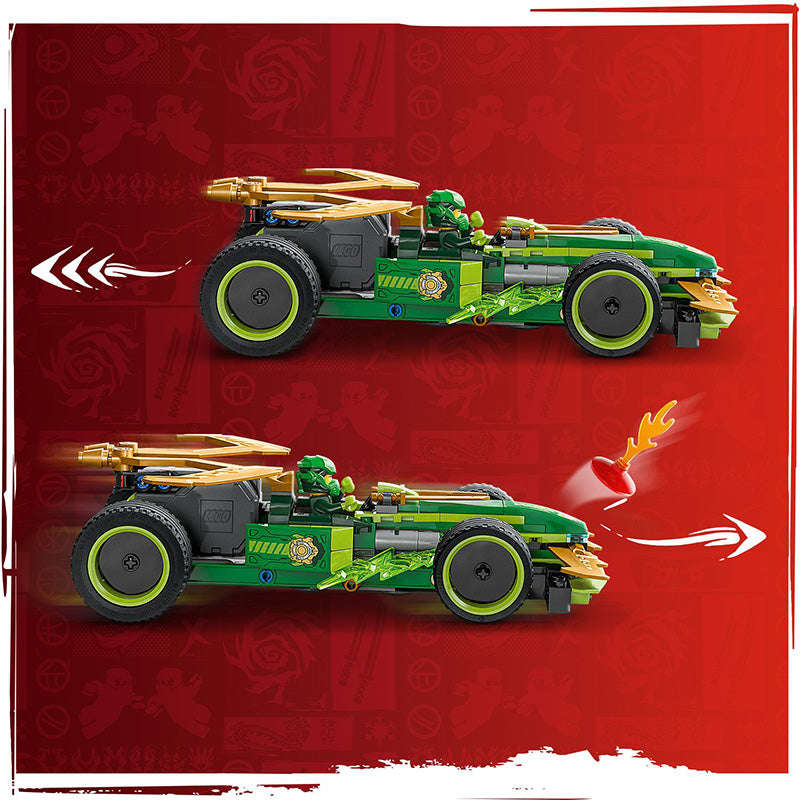 LEGO® NINJAGO® Lloyds Pull-Back Race Car Toy, Ninja Set 71828