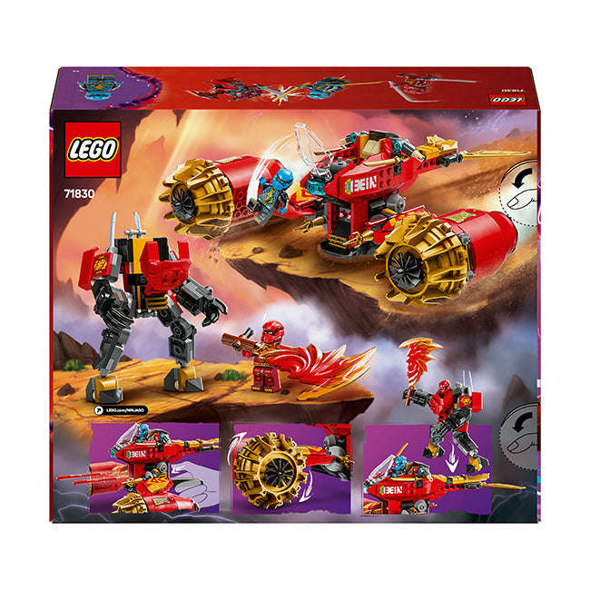 LEGO® NINJAGO® Kais Mech Storm Rider 2in1 Ninja Toy Set 71830