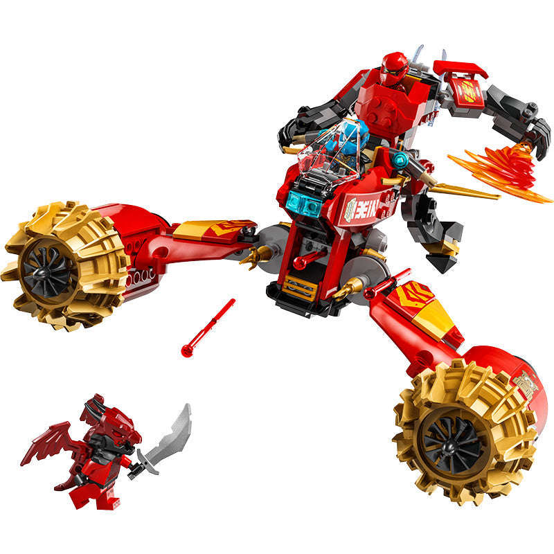 LEGO® NINJAGO® Kais Mech Storm Rider 2in1 Ninja Toy Set 71830