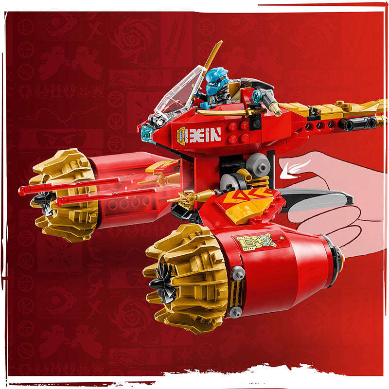 LEGO® NINJAGO® Kais Mech Storm Rider 2in1 Ninja Toy Set 71830