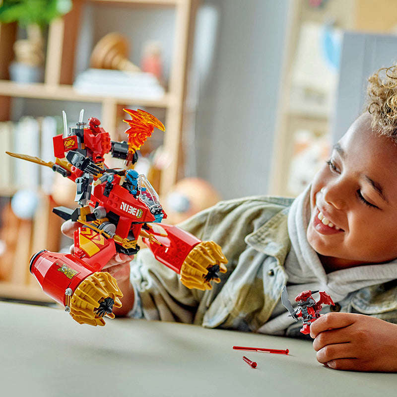 LEGO® NINJAGO® Kais Mech Storm Rider 2in1 Ninja Toy Set 71830