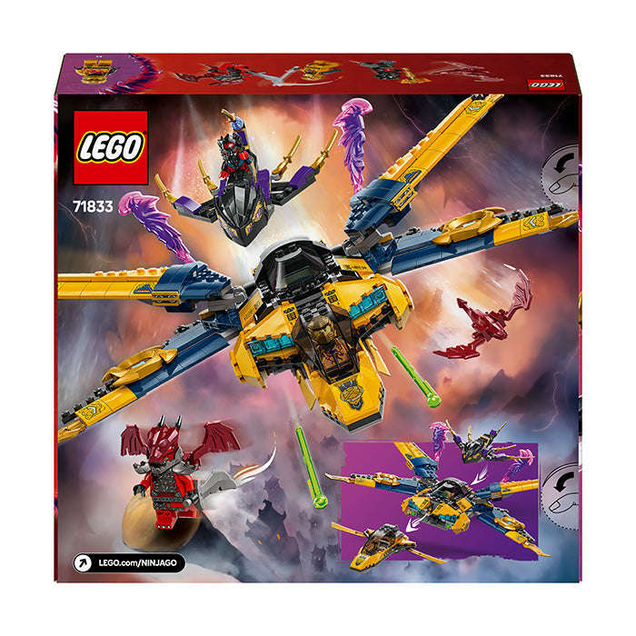 LEGO® NINJAGO® Ras and Arins Super Storm Jet Ninja Toy 71833