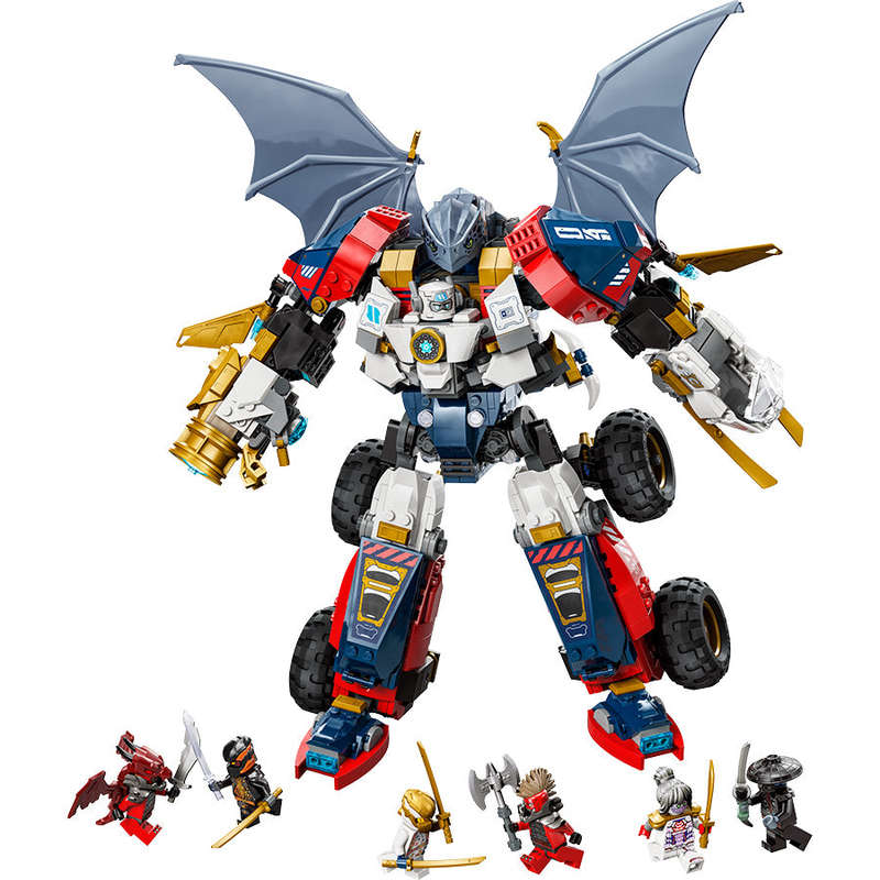 LEGO® NINJAGO® 4in1 Zanes Ultra Combiner Mech Ninja Toy 71834