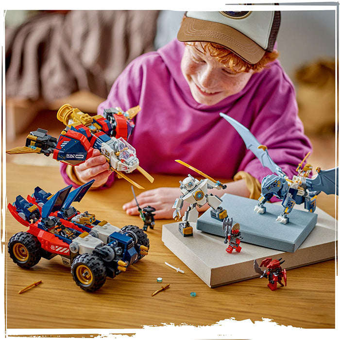 LEGO® NINJAGO® 4in1 Zanes Ultra Combiner Mech Ninja Toy 71834