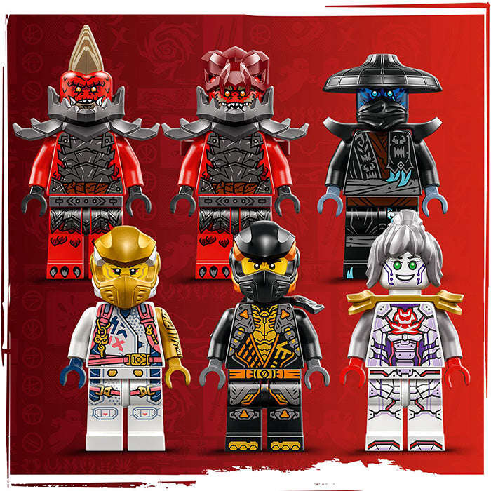 LEGO® NINJAGO® 4in1 Zanes Ultra Combiner Mech Ninja Toy 71834