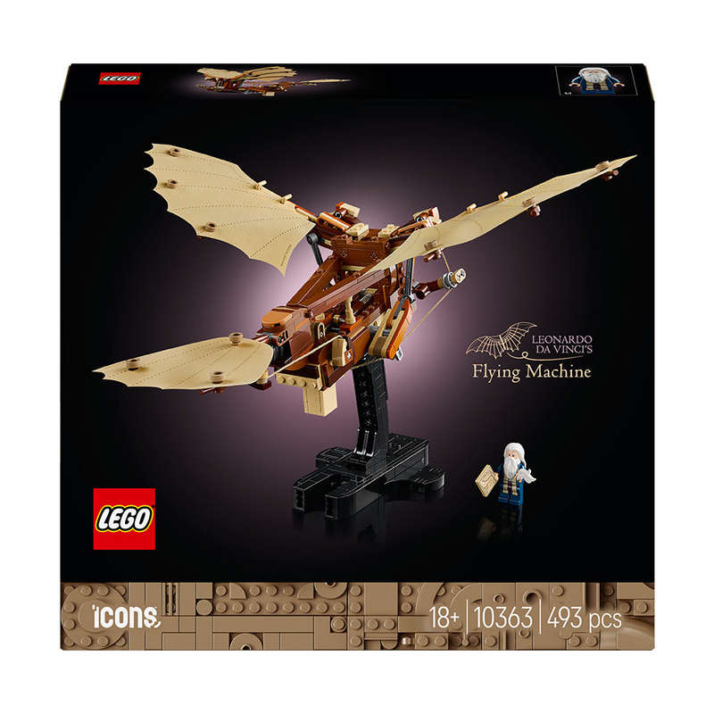 LEGO® ICONS Leonardo da Vincis Flying Machine Set 10363