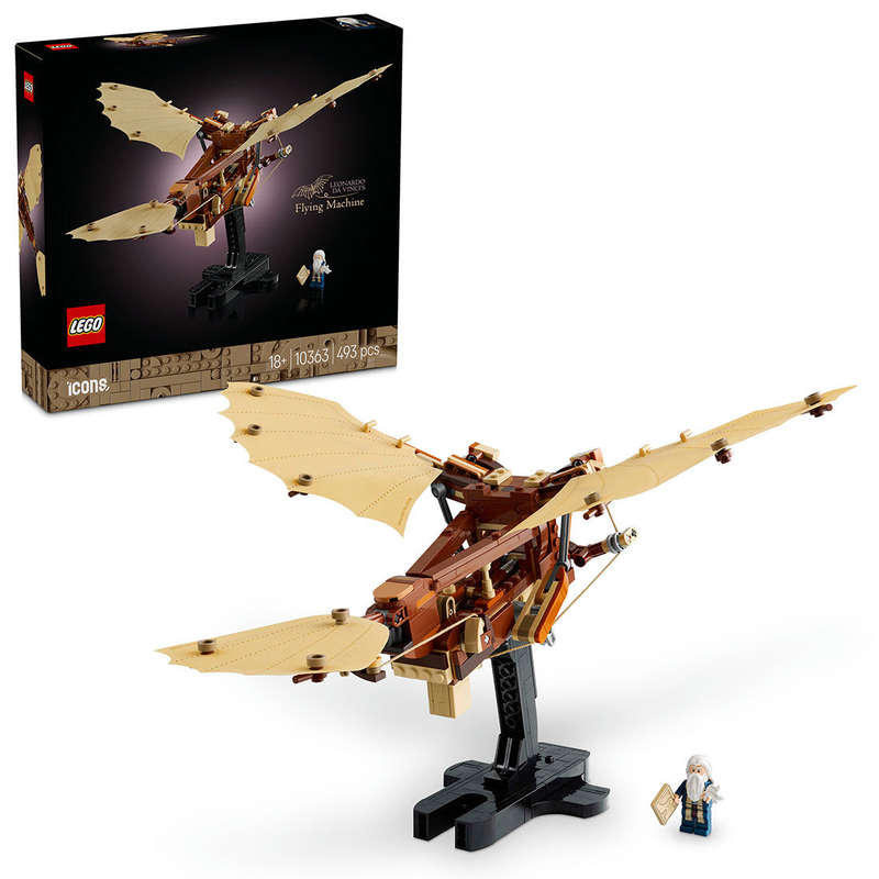 LEGO® ICONS Leonardo da Vincis Flying Machine Set 10363