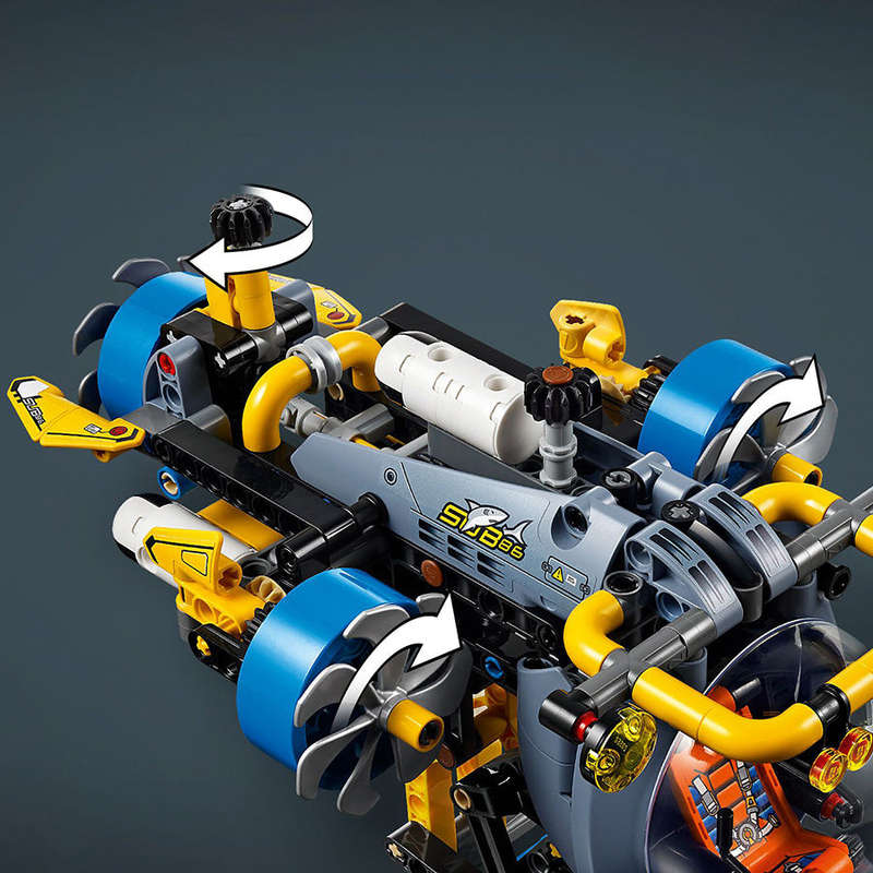LEGO® Technic Deep-Sea Research Submarine Building Toy 42201