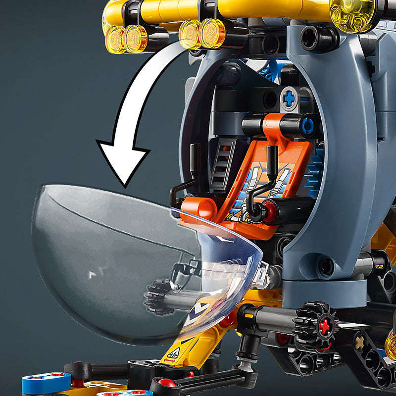 LEGO® Technic Deep-Sea Research Submarine Building Toy 42201