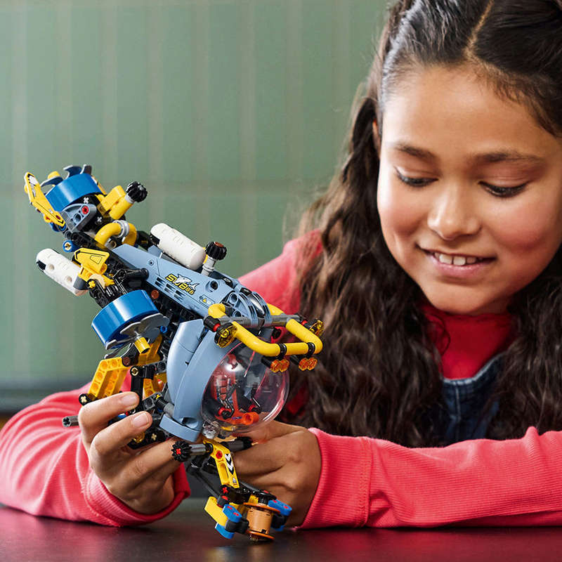 LEGO® Technic Deep-Sea Research Submarine Building Toy 42201