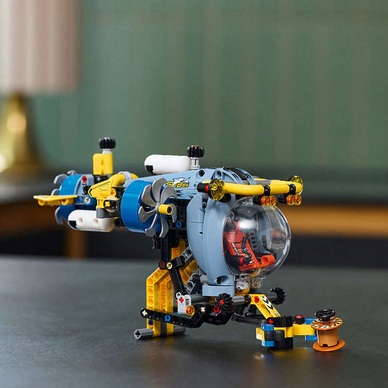 LEGO® Technic Deep-Sea Research Submarine Building Toy 42201