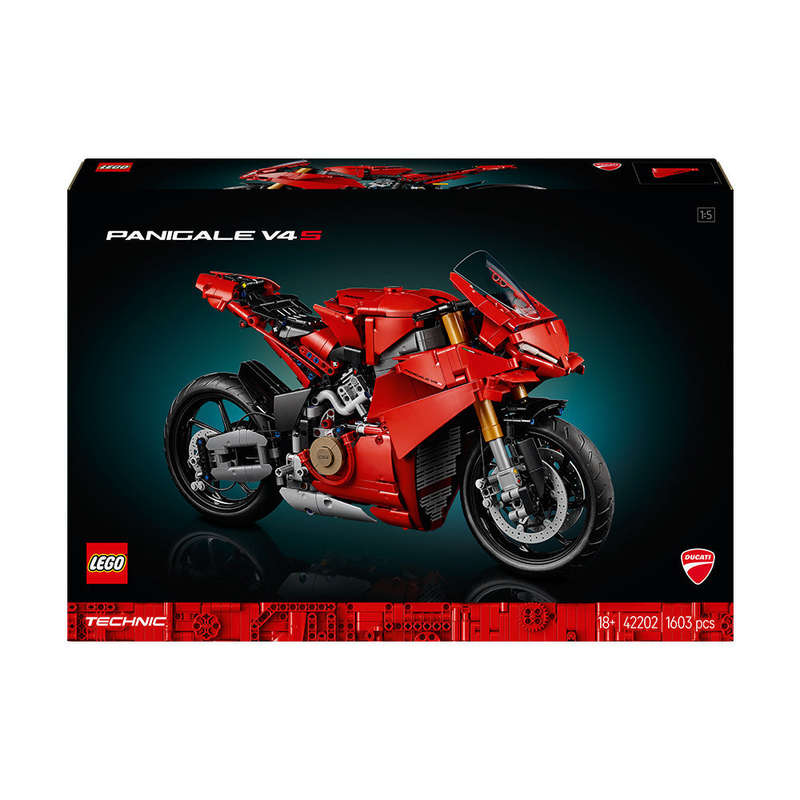 LEGO® Technic Ducati Panigale V4 S Motorcycle Model Set 42202