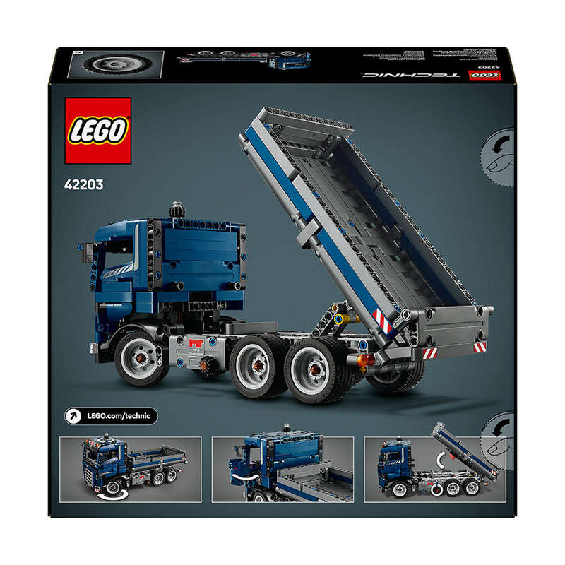 LEGO® Technic Tipping Dump Truck Construction Toy Set 42203